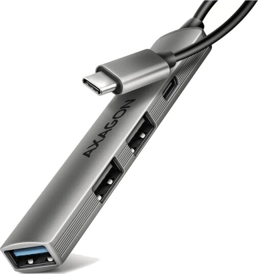 Axagon Hue-Stc - Hub - 1 X Usb 3.2 Gen 1 + 1 X Usb-C + 2 X Usb 2.0 - Stasjonær
