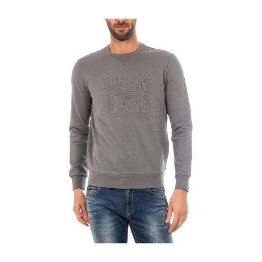 Giorgio Armani Armani Jeans Herre Gensere & Hettegensere Grå S