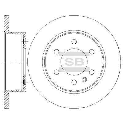 Bremseskive Hi-Q SD5602 Bremseskive Hi-Q SD5602