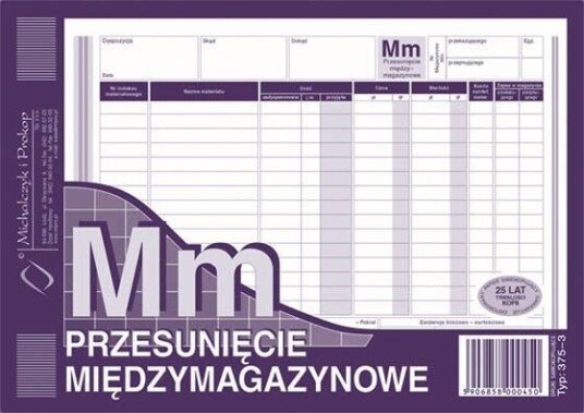 Michalczyk & Prokop D Offset Mellom Master A5 Størrelse 375-3 Print - 375-3