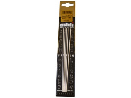 Addi Strømpepinner Aluminium 15 cm 2,00 mm / 5.9in US0