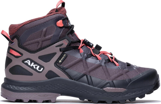 Aku Women's Rocket Mid DFS Gore-Tex 39.5, Deep Violet/Coral