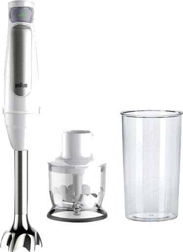 Braun MultiQuick 7 Stavmikser 1000 W Hvit med tilbehør