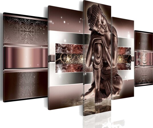 Bilde Sleeping Buddha In Reds 200x100 Artgeist sp. z o. o.