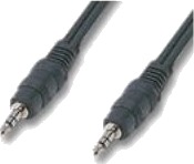 Premiumcord 5M 3.5Mm M/M 3.5Mm Hankjønn 3.5Mm Hankjønn 5 M Sort