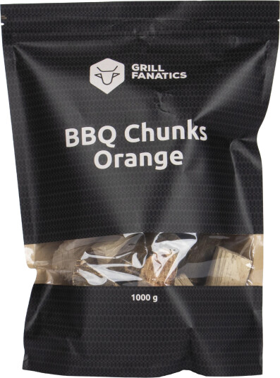 BBQ Orange Tree Chunks 1kg Trebiter av appelsintre