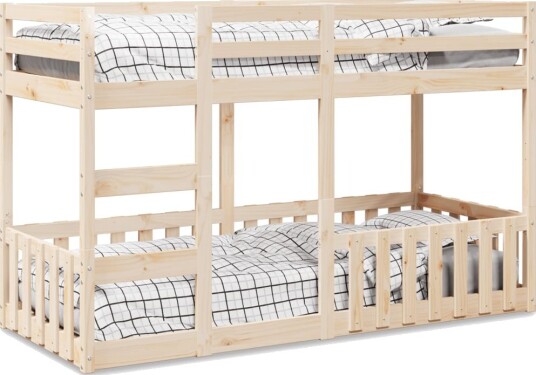 Køyeseng 75x190 cm heltre furu 3308595 Køyeseng 75x190 cm heltre furu 3308595
