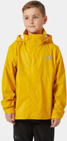Helly Hansen Junior Moss Klassisk Helox Regnjakke Gul 140 Gul140 Helly Hansen Junior Moss Klassisk Helox Regnjakke Gul 140 Gul140
