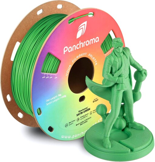Polymaker Panchroma Satin Pla Green Polymaker Panchroma Satin Pla Green