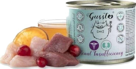 Gussto Renal Våtfôr 200 G