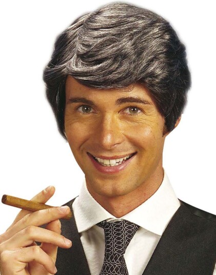 Daimian Wig Grå Parykk Daimian Wig Grå Parykk