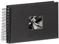 Hama Spiral Album Fine Art, black, 17x22/50, Svart, 10 x 15, 13 x 18, 170 mm, 220 mm
