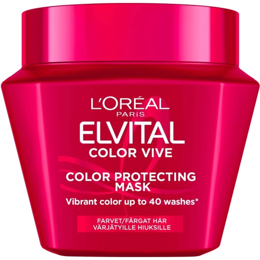 L'Oreal Paris Hårpleie L'Oréal Paris Elvital Color-Vive Mask 300ml L'Oreal Paris Hårpleie L'Oréal Paris Elvital Color-Vive Mask 300ml