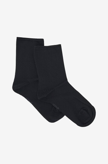 Vogue   Ankelsokker Ladies Anklesock 2 pk   Svart