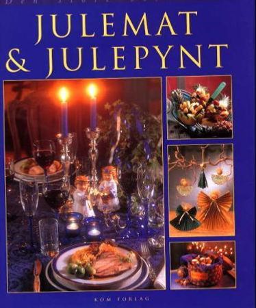 Den store boken om julemat og julepynt, Veldig pen bok / som ny