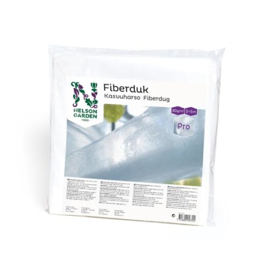 Nelson Garden 5372 Fiberduk 30 g/m² 2 x 5 m, Avling