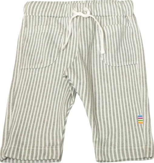 Joha Milk Boy Stripe Bukser Bomull Green (100 / 3 4 år)