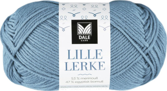 Dale Garn Dale Garn Lille Lerke Lys Denim 8133 50g