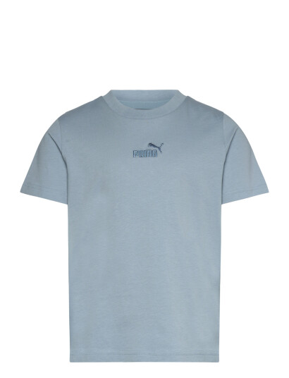 PUMA Ess Small No.1 Logo Centered Tee B Blue 116 PUMA Ess Small No.1 Logo Centered Tee B Blue 116