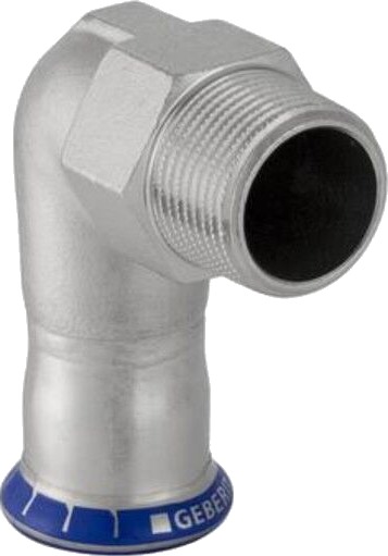 42 mm x 1,1/2" vinkelmuffe/nipp Mapress RF