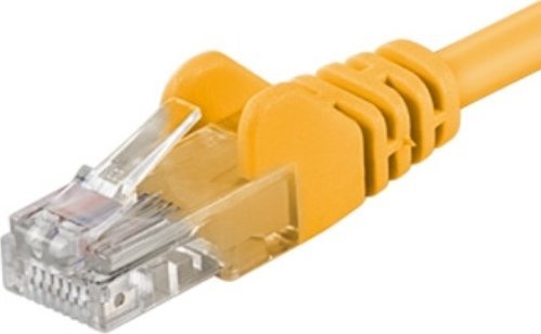 Premiumcord Patch Kabelis Utp Rj45 Rj45 Cat5e 15M Geltonas SPUTP15Y