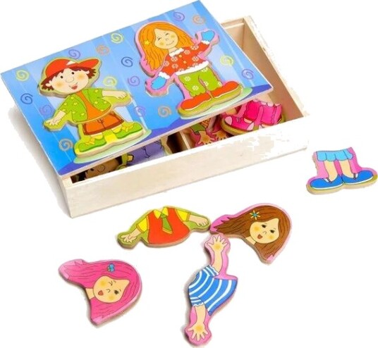 Playwood Dress Up Puzzle Boy And Girl Tre