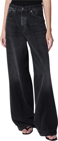 Haikure Dame Jeans Svart W26,