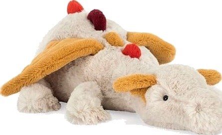 Kosedyr I Jellycat-Stil Sky Dragon Kosedyr 50 cm