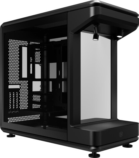 Cooler Master MasterFrame 360 Midt-tårn Kabinett med Vindu - Sort Cooler Master MasterFrame 360 Midt-tårn Kabinett med Vindu - Sort