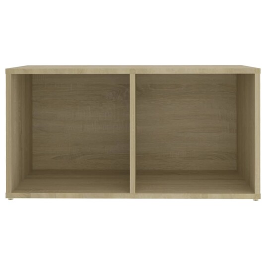 vidaXL TV-benk sonoma eik 72x35x36,5 cm sponplate