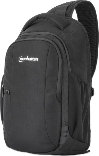Manhattan Amsterdam Notebook-Umhängetasche 13,3" schwarz