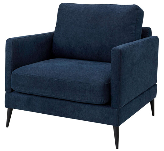 Andorra lenestol simply deep blue