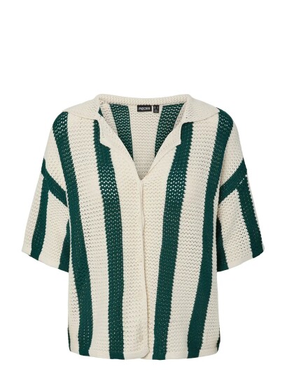 Pieces Pckenzie Ss Shirt Bc Multi/patterned S