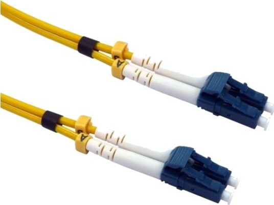 Cables Direct LC SC OS1 singlemode fiberkabel gul 1 m
