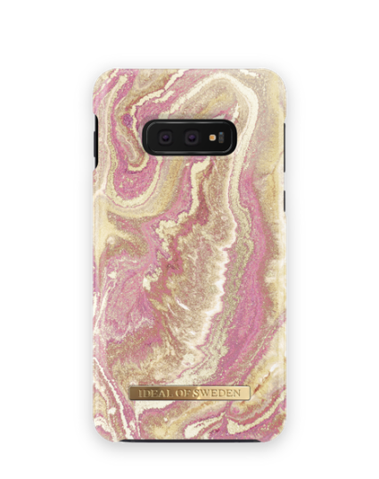 iDeal of Sweden Fashion Case Galaxy S10e Golden Blush Marble