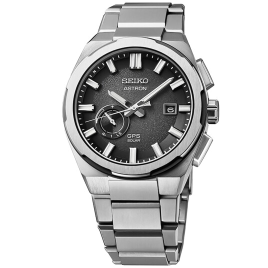 Seiko Herreklokke SSJ025J1 Astron Grå/Titan Ø42 mm