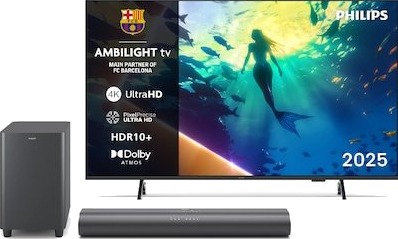 Philips 55" 4K LED Smart Ambilight TV PUS8000/12 Q981851R525-BNDL Philips 55" 4K LED Smart Ambilight TV PUS8000/12 Q981851R525-BNDL