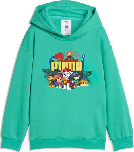 Puma Paw Patrol Hettegenser Grønn 98 Puma Paw Patrol Hettegenser Grønn 98