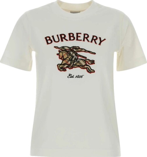 Burberry Dame Topper Hvit M,