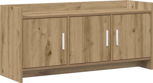  TV skap 102 x 33 x 47 cm Artisan eik Konstruert tre