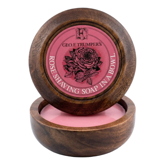 Geo F. Trumper barbersåpe i treskål Rose Geo F. Trumper barbersåpe i treskål Rose