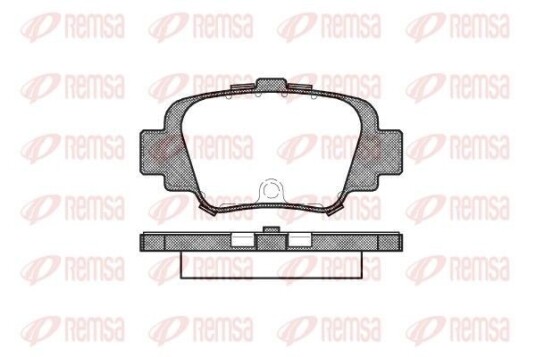 Bremseklosser REMSA 0499.00 Bremseklosser REMSA 0499.00
