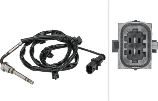 Sensor, eksostemperatur HELLA 6PT 358 181-401