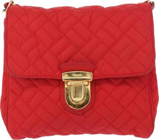 Prada Vintage Dame Rød