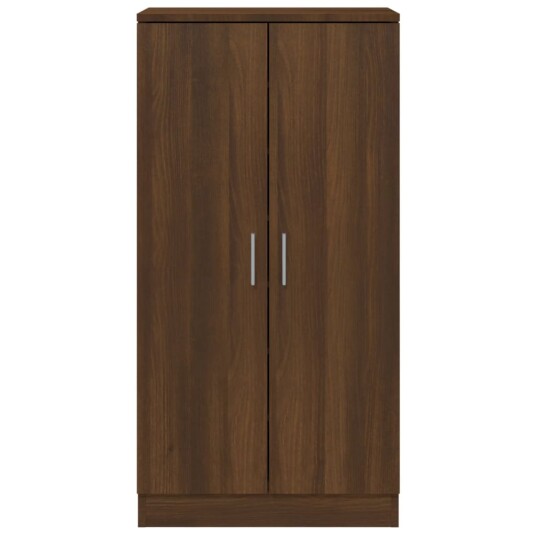vidaXL Skoskap brun eik 55x35x108 cm konstruert tre vidaXL Skoskap brun eik 55x35x108 cm konstruert tre