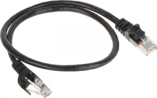 Rbline Patchcord Rj45/0,5-Sort 0,5M