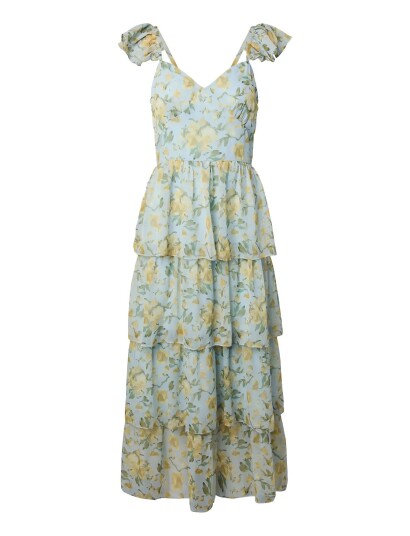 YAS Yasmatiri Sl Ankle Dress   Multi/patterned   38