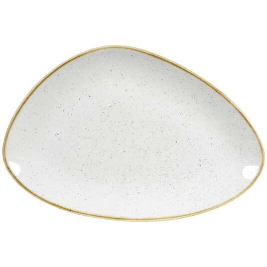 Churchill Chefs fat Stonecast Barley White trekantet 20.5x30.4x20.5 cm Hvit/Brun 6 Stykk / Forpakning Churchill Chefs fat Stonecast Barley White trekantet 20.5x30.4x20.5 cm Hvit/Brun 6 Stykk / Forpakning