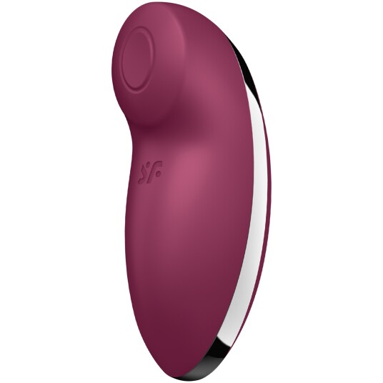 Satisfyer Tap & Climax 2 Vibrator Red Satisfyer Tap & Climax 2 Vibrator Red