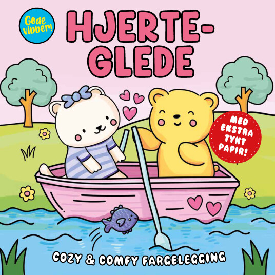 Malebok Cozy Hjerteglede Sam Jayne